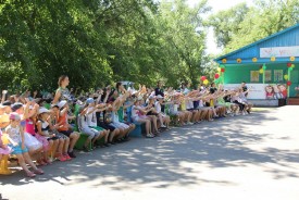 Людмила Ткаченко открыла первую смену в центре оздоровления и отдыха «Ивушка»
